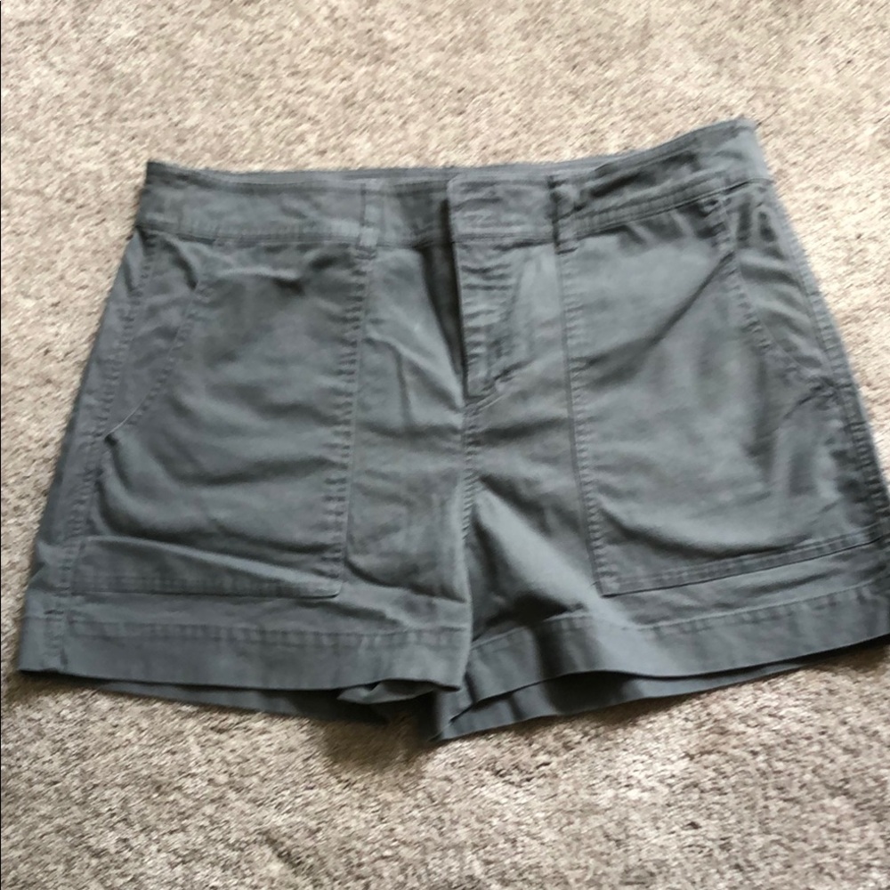 A New Day Gray High Waist Shorts Tailored Look